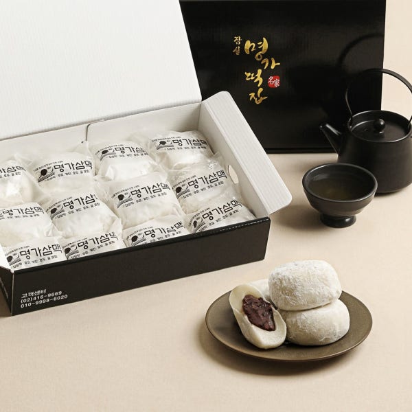명가대왕찹쌀떡(100g) 12개 생활의달인 찹쌀떡