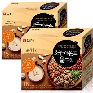 담터 호두 아몬드 율무차 15T 2개