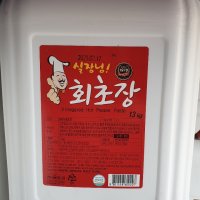 움트리 실장님 회초장 13kg 말통 업소용 대용량