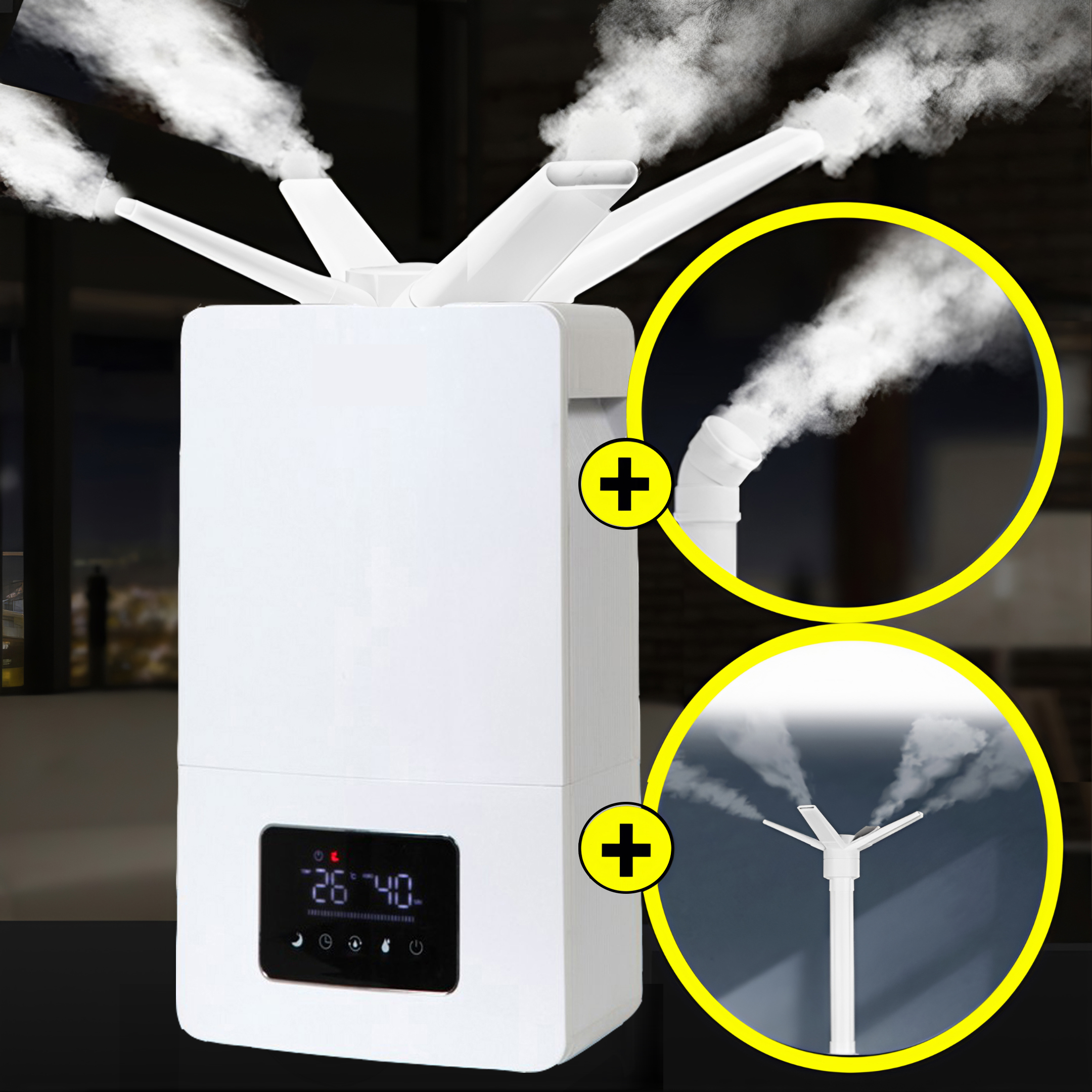 대용량 가습기 사무실 대형가습기 산업용 공업용 거실 업소용 13L