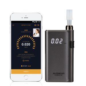 AL8800BT 알코스캔 스마트폰 앱 연동형 평균 주량 확인 숙취 정도 예측 센텍코리아 휴대용 음주측정기