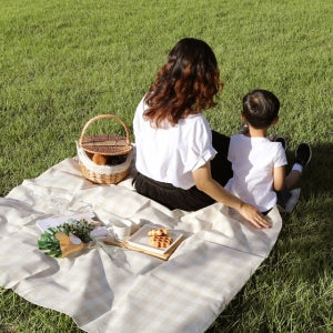 [포그난] 린넨 방수 피크닉매트 감성 소풍 돗자리 5종