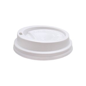 84mm(13/10온스) 타공 테이크아웃종이컵 뚜껑 리드 흰색1000개