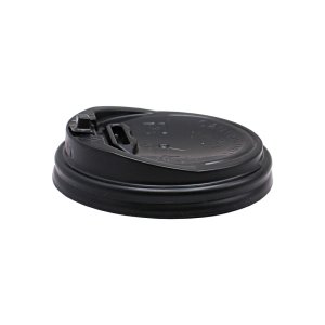 84mm(13/10온스) 개폐 테이크아웃종이컵 뚜껑 리드 블랙1000개