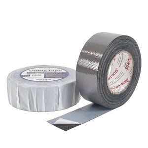 솔루인스 초강력 유틸리티 부틸 방수테이프 50mmx10M 지붕 옥상 실리콘 렉산 보수