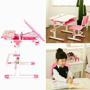 닥터데스크 키즈 높이조절 유아책상세트 의자 3세부터12세 아이 어린이