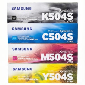 SAMSUNG CLT-K504S C504S M504S Y504S 순정품토너 4색세트