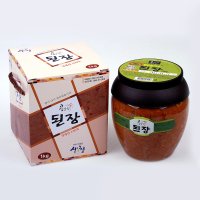 지리산 국산콩 저염된장 재래식 된장 900g _콩살림