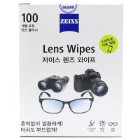 (6월3일 입고품) 자이스 와이프 렌즈 클리너 100개 ZEISS WIPES