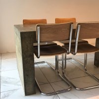 [TheJia] 세스카 체어 카페 라탄인테리어 디자인 철제의자