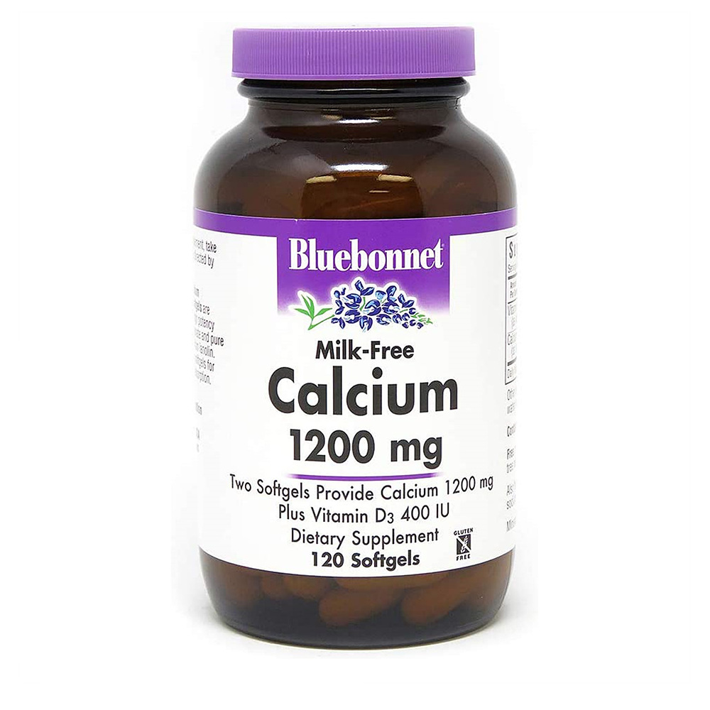 BlueBonnet Calcium 블루보넷 밀크 프리 <b>칼슘 1200mg</b> 120정