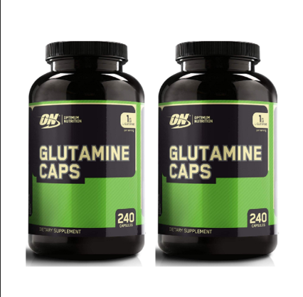 OPTIMUM NUTRITION L-글루타민 근육 회복 캡슐 1000mg 240 개 2 팩