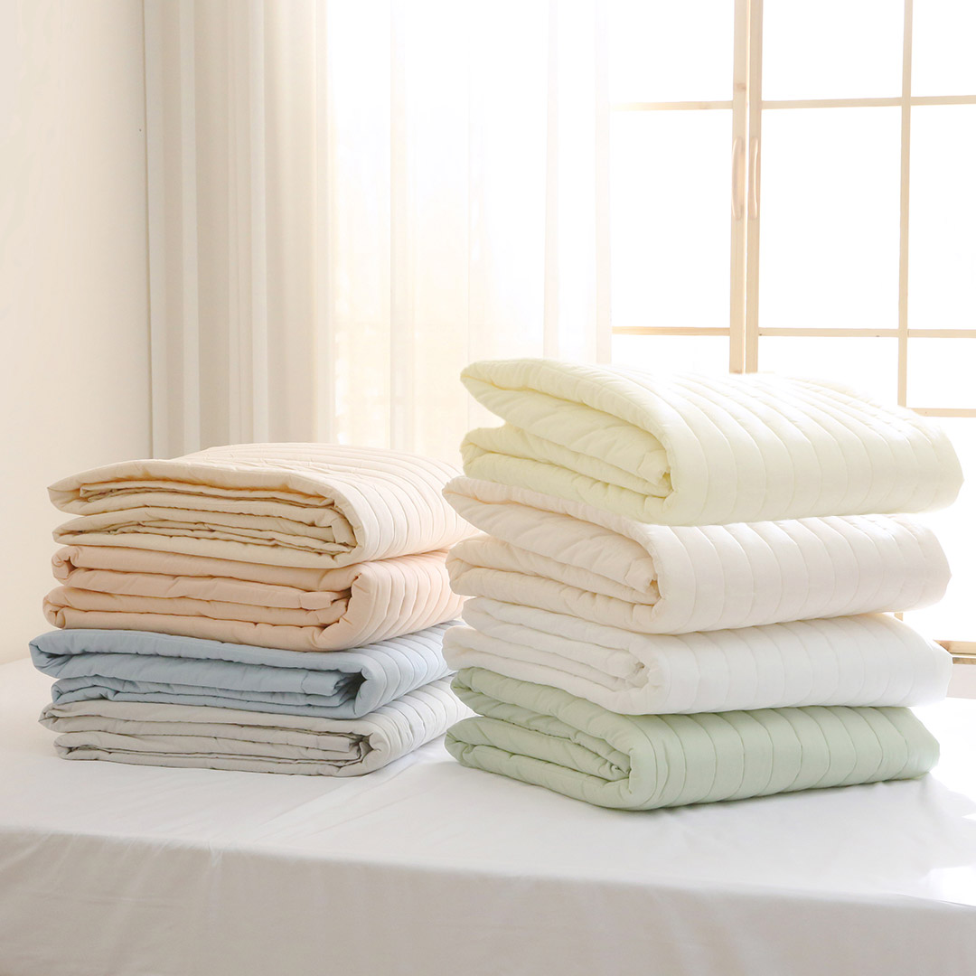 <b>플로라</b> 순면 침대패드 매트리스 이불깔개 고정밴드 SS