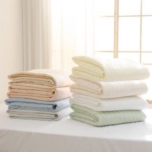 플로라 순면 침대패드 매트리스 이불깔개 고정밴드 SS