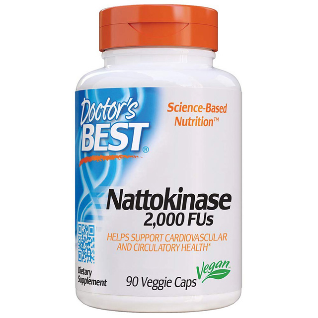 Doctor’s Best 나토키나제 2000 FUs 90 베지 캡슐 Nattokinase