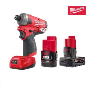 밀워키 M12 FQID-632C 오일퍼스 임팩드라이버 3.0Ah, 6.0Ah배터리