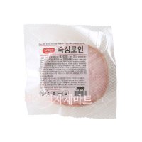 에쓰푸드 숙성로인 300g 슬라이스 소세지 소시지 샌드위치 샐러드 볶음밥 돼지고기