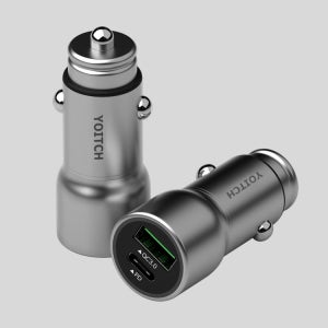 비숍2세대 차량용 퀵차지 3.0 USB PD 36W 듀얼포트 고속 충전기