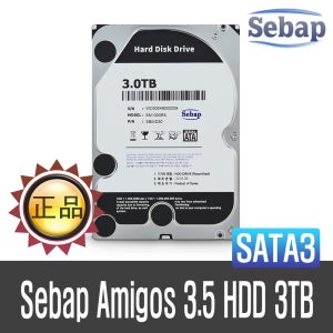 +Sebap공식대리점+ 3.5 HDD 3TB Amigos SM1300RS
