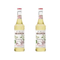 MONIN 모닌 엘더플라워 시럽 700ml X 2개