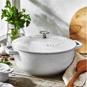 꼬깔손잡이증정 ST17324107 스타우브 아시아볼 화이트 트러플 24cm