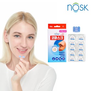 노스크 코마스크 코필터 코스크 콧구멍 비말 차단 꽃가루 비염 12개입