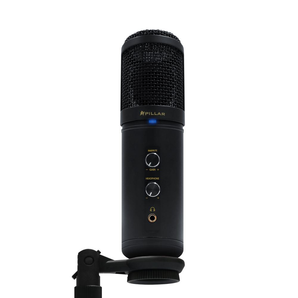 컴소닉 CM-9010 USB 홈레코딩 유튜브 방송용 녹음 줌 수업 스탠드마이크