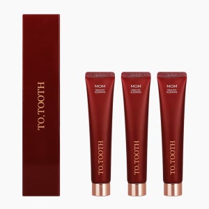 투투스 맘 임산부 치약 / 천연 무불소 임산부전용 양치덧 입덧 잇몸케어 100g, 3개