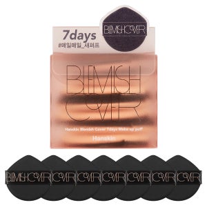 [한스킨] 블레미쉬 커버 7days(일주일) 퍼프 7매 세트