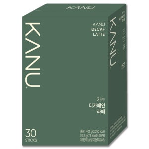 동서식품 카누 디카페인 라떼 30T