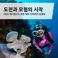 패디 어드밴스드 오픈워터 다이버 PADI Advanced Open Water Diver AOW