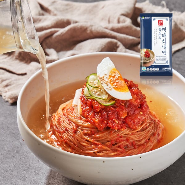올면 속초식 명태회냉면 함흥 물냉면 비빔