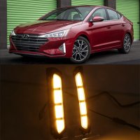 [무료배송] 더뉴 아반떼2019 LED 2Way 데이라이트 DRL