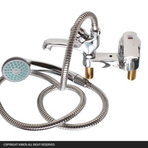 (한국)4인치 겸용 수전 샤워기 세면기 샤워수전 세면대