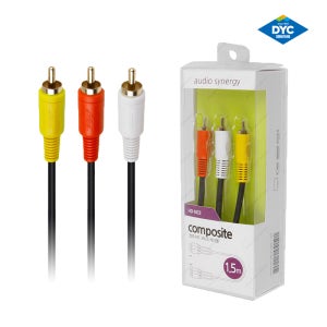 동양 컴포지트 케이블 3RCA HD-N03 1.5M