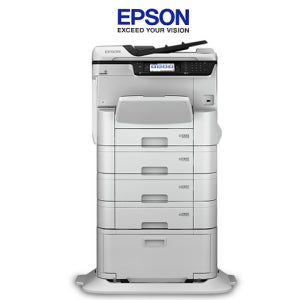엡손 WF-C8690 A3컬러 복합기 데스크 포함