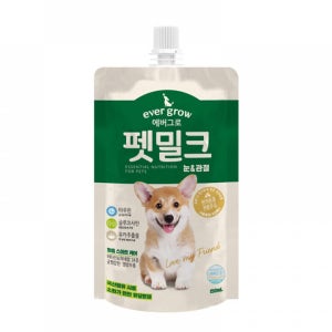 [유통기한하단표기] 에버그로 펫밀크 독밀크 강아지우유 눈+관절, 150ml, 1개