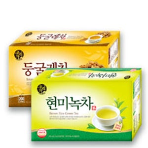 송원식품 현미녹차 200T+둥굴레차 200T