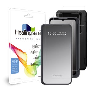 LG V50S ThinQ 듀얼 스크린 올레포빅 케이스 보호필름 3종