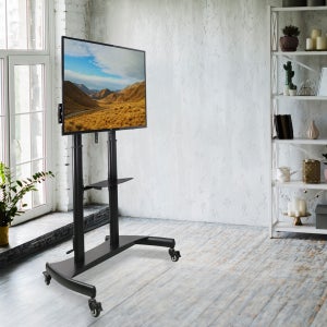 카멜마운트 ASB100 대형 이동식 TV 티비 카메라 셋톱박스 스탠드 거치대