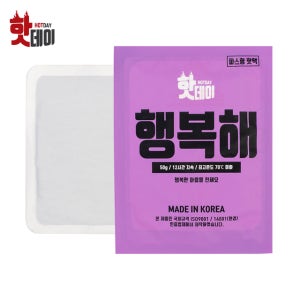 핫데이 핫팩 파스형 50g (12hr/70℃)