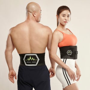 리얼EMS 챔피온 저주파 뱃살 복부 허리 운동기구 다이어트 홈트레이닝