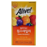 [ Alive ] 얼라이브 원스데일리 멀티비타민 100정 / 100일분