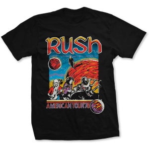 공식 RUSH 러쉬 US Tour 1978 반팔 티셔츠