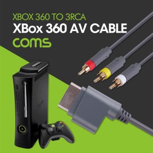 Coms 게임기 AV 케이블 / XBox360용 / ND494