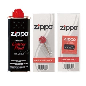 ZIPPO 지포 라이타 오일,돌,심지/정품 소모품
