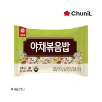 천일 야채볶음밥200g 저녁메뉴 밀키트도시락