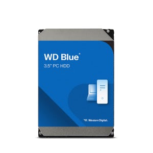 WD60EZAX WD BLUE 데스크탑 PC용 하드디스크 256MB, 6TB