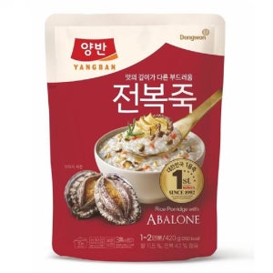 동원 양반 전복죽 파우치 420g 외 10가지맛
