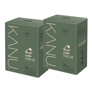 맥심 카누 디카페인라떼 60T(30Tx2개)